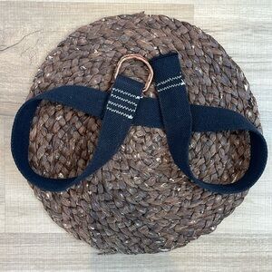 Men's Navy Blue and White Belt